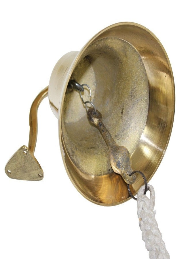 THOR INSTRUMENTS Us Navy 6" Indoor/Outdoor Brass BellWall Mount Rustic Vintage Home Decor Gifts - Image 4